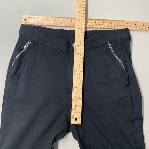 G/Fore Women Pants 4 Black Golf Skinny Stretch Casual Active Zipper 27 - Picture 5 of 9